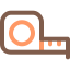Measuring tape icon 64x64