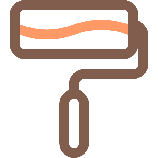 Paint roller icon