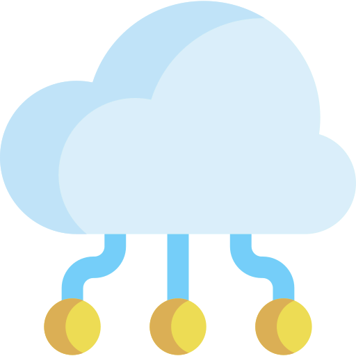 Cloud service icon