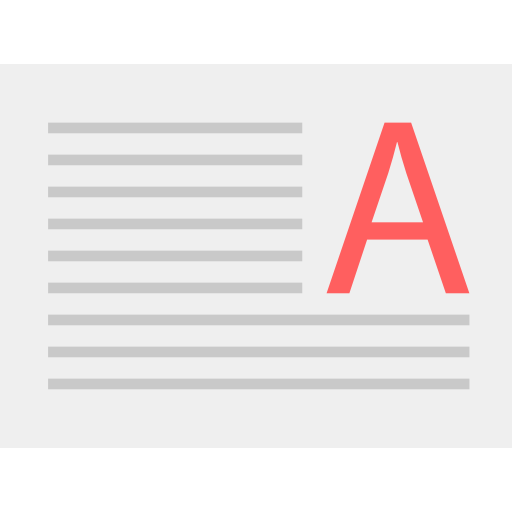 Letter icon