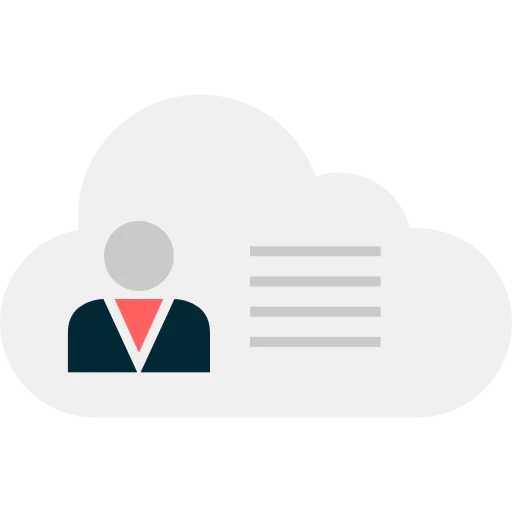 Cloud computing icône