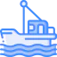 Fishing boat icon 64x64