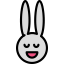 Easter bunny icon 64x64
