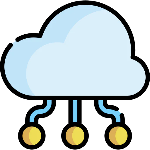 Cloud service icon