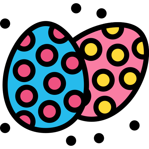 Easter eggs icon