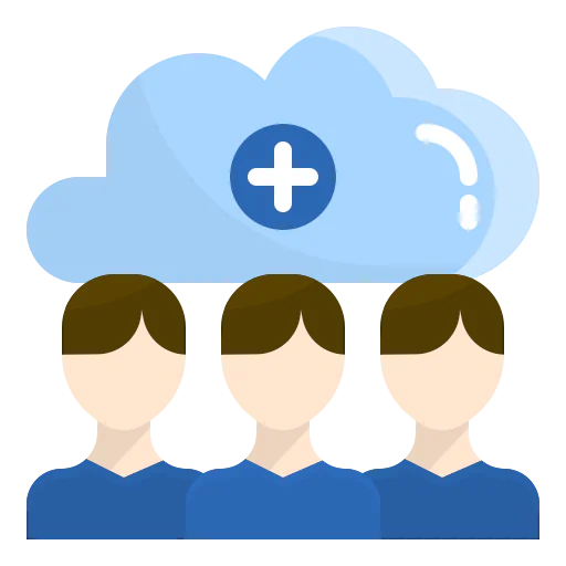 Cloud storage icon