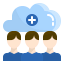 Cloud storage icon 64x64