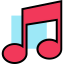 Musical note icon 64x64