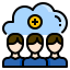 Cloud storage icon 64x64