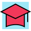 Mortarboard icon 64x64