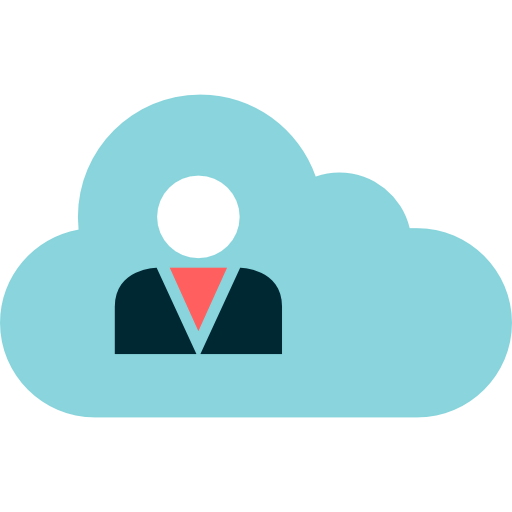 Cloud computing icon