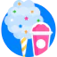 Cotton candy icon 64x64