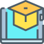 Online education icon 64x64