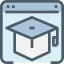 Online education icon 64x64