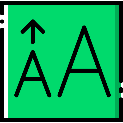Uppercase icon