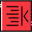 Left alignment icon 64x64