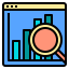 Web analytics icon 64x64