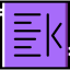 Left alignment icon 64x64