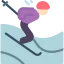 Skiing icon 64x64
