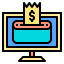 Online payment icon 64x64