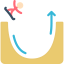 Snowboarding icon 64x64