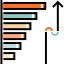 Bar chart icon 64x64