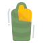 Sleeping bag icon 64x64