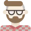 Hipster icon 64x64