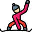 Snowboarding icon 64x64