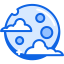 Full moon icon 64x64