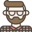 Hipster icon 64x64
