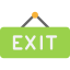 Exit Symbol 64x64