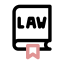Law book icon 64x64