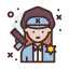 Policewoman icon 64x64