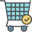 Shopping cart icon 64x64