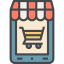 Online shop icon 64x64