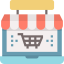 Online shop icon 64x64