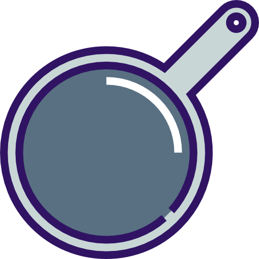 Frying pan icon