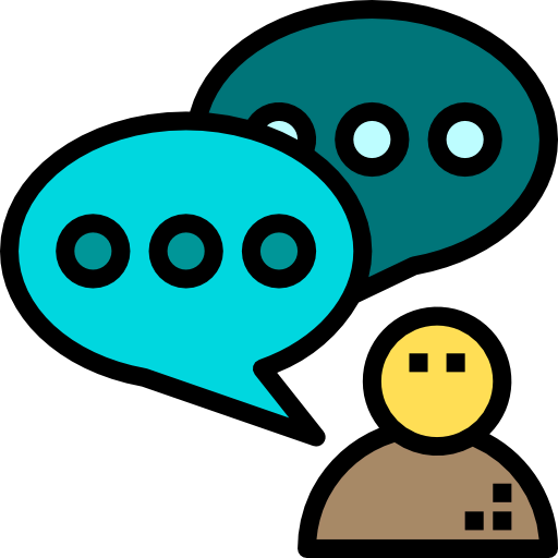 Bubble speech icon