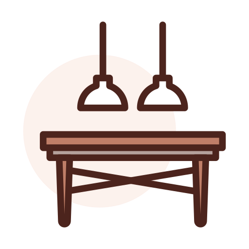 Dining table icône