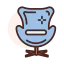 Lounge chair icon 64x64