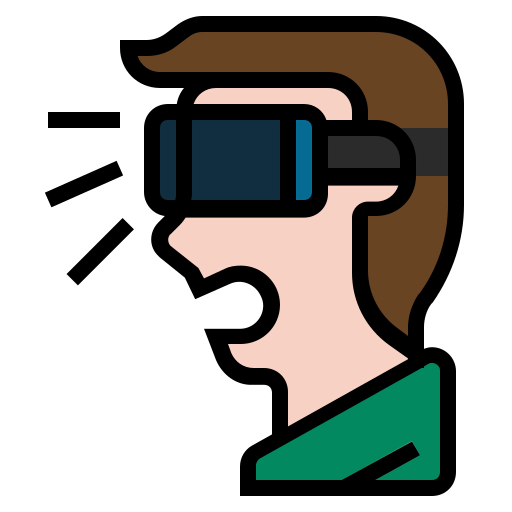 Virtual reality icon