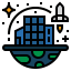 Space colonization icon 64x64