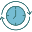 Clock icon 64x64