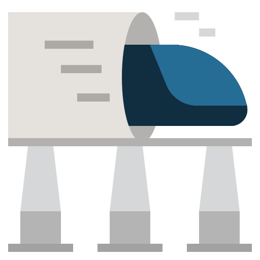 High speed train icon