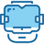 Vr glasses icon 64x64