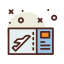 Boarding pass icon 64x64