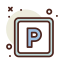 Car parking icon 64x64
