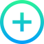 Plus icon 64x64