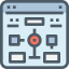 Flowchart icon 64x64